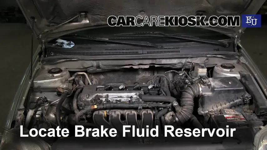 2004 Toyota Corolla Colour 1.6L 4 Cyl. Brake Fluid